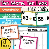 10 More 10 Less Task Cards for First Grade | 1st Grade Mat