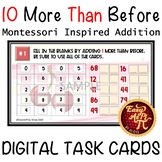 10 More Than Before  |   Google Slides Addition Task Cards