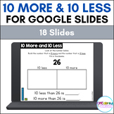 10 More 10 Less Practice for Google Slides (Ten More Ten L