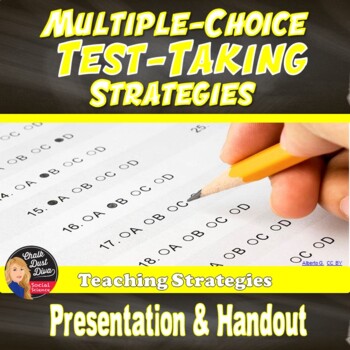 Preview of 10 Multiple Choice, Test Taking Strategies | Handout & Power Point