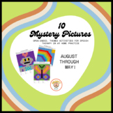 10 Mystery Pictures for Speech Therapy