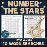 10 NUMBER THE STARS Word Search Activities Study Guide Voc