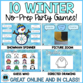 10 No Prep Digital Winter Party Games | ESL Vocabulary Chr