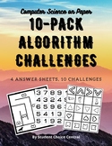 10-Pack Algorithm Challenges - Computer Science on Paper -