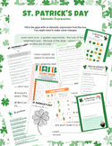 10 Pg St. Patrick's Day Packet Printable