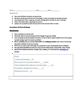 Preview of 10 Picture Smartphone Challenge Digital Photography