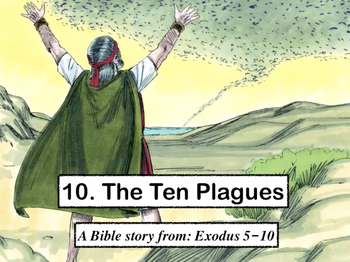 Preview of 10 Plagues mp4 Video Read-Along