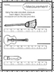 10 Printable Measuring With A Ruler Worksheets. Kindergarten-1st Grade