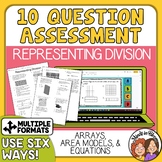 10 Questions over Representing Division -Multiple Formats 