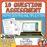 10 Questions over Representing Multiplication - Multiple F