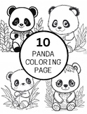 10 Realistic Panda Coloring Pages For Teens And Adults