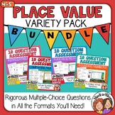 10 Rigorous Question Place Value Bundle with Lots of Digit