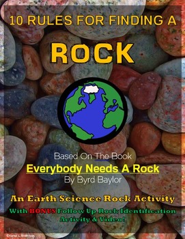 Preview of 10 Rules For Finding A Rock - An Earth Science Activity