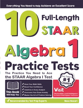 Preview of 10 STAAR Algebra I Practice Tests