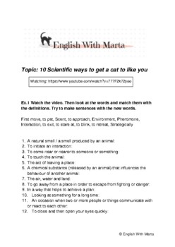 Preview of 10 Scientific ways to get a cat to like you