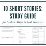 10 Short Stories for Middle and High School Students