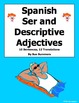 Spanish Adjectives and Ser 10 Sentences and 10 Adjectives Translations #2