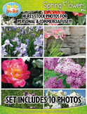 10 Spring Flowers Stock Photos Pack — Includes Commercial 