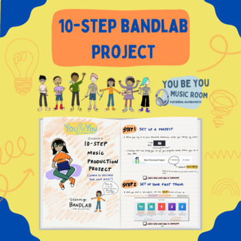 Preview of 10-Step Bandlab Music Production Project