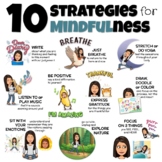 10 Strategies for Mindfulness - Digital - Editable in Goog