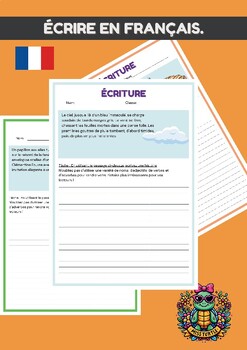 Preview of 10 Sujets d’Écriture en français pour Stimuler l’Imagination et la Créativité P2