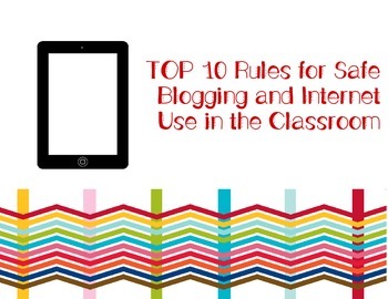 Preview of 10 Ten Rules for Blog and Internet Safety Bulletin Board