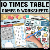 10 Times Table Games & Activities Multiplication Division 