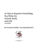 10 Tips to Improve Everything You Write for School, Work, 