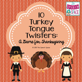 10 Turkey Tongue Twisters: A Game For Thanksgiving