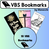 10 VBS Bookmarks: Bible Quotes and Coloring Bookmarks
