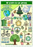 10 WAYS TO GO GREEN - Environment - EARTH DAY