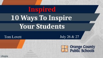 Preview of 10 Ways To Inspire Students