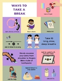 10 Ways to Take a Break Poster