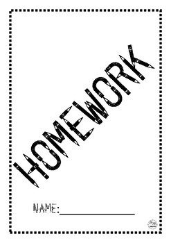 literacy homework booklet