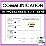 Effective Communication - Activities- 10 Worksheets- PDF o