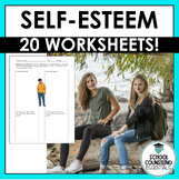 Self-Esteem Self-Confidence Activities - 20 worksheets - G