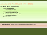 10. World War II - Lesson 1 of 5 - Pre World War II Policy