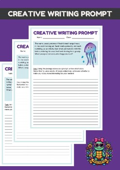 Preview of 10 Writing Prompts to Ignite Imagination and Creativity