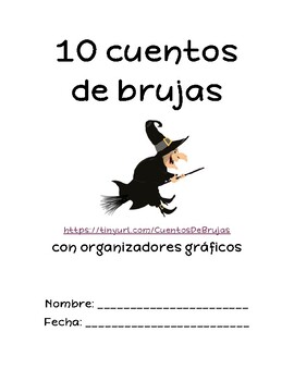 Preview of 10 cuentos de brujas con organizadores gráficos