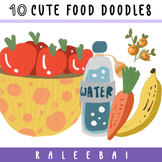 10 cute food doodles