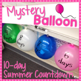 Mystery Balloon End of Year Summer Countdown