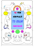 10 fun animals to colors for kids