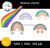 20.png Rainbow Clipart with transparentbackground