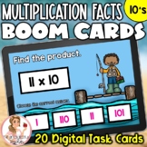10's Multiplication Facts BOOM Cards | Digital Task Cards