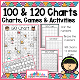 100 & 120 Charts and Games | Editable | Trace, Fill-in-the