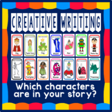 100 A5 CHARACTER FLASHCARDS, FOR STORY WRITING / CREATIVE WRITING