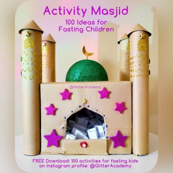 Preview of 100 Activities for Fasting Muslim Kids - FREE Ramadan Resource - FUN EASY IDEAS