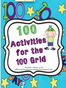 Preview of 100 Activities for the 100 Grid