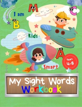Preview of 100+ Activity Sight Words Workbook for Kindergarten