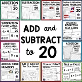 1st Grade End of Year Math Review: Addition & Subtraction 